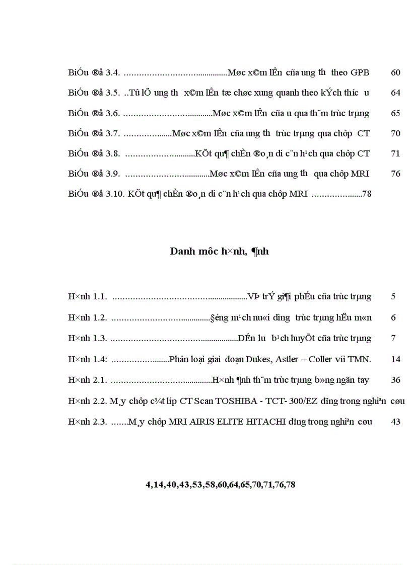 image for page Nghiên cứu giá trị của phương pháp thăm trực tràng chụp cắt lớp vi tính chụp cộng hưởng từ trong xác định mức xâm lấn ung thư biểu mô trực tràng được phẫu thuật triệt căn 1