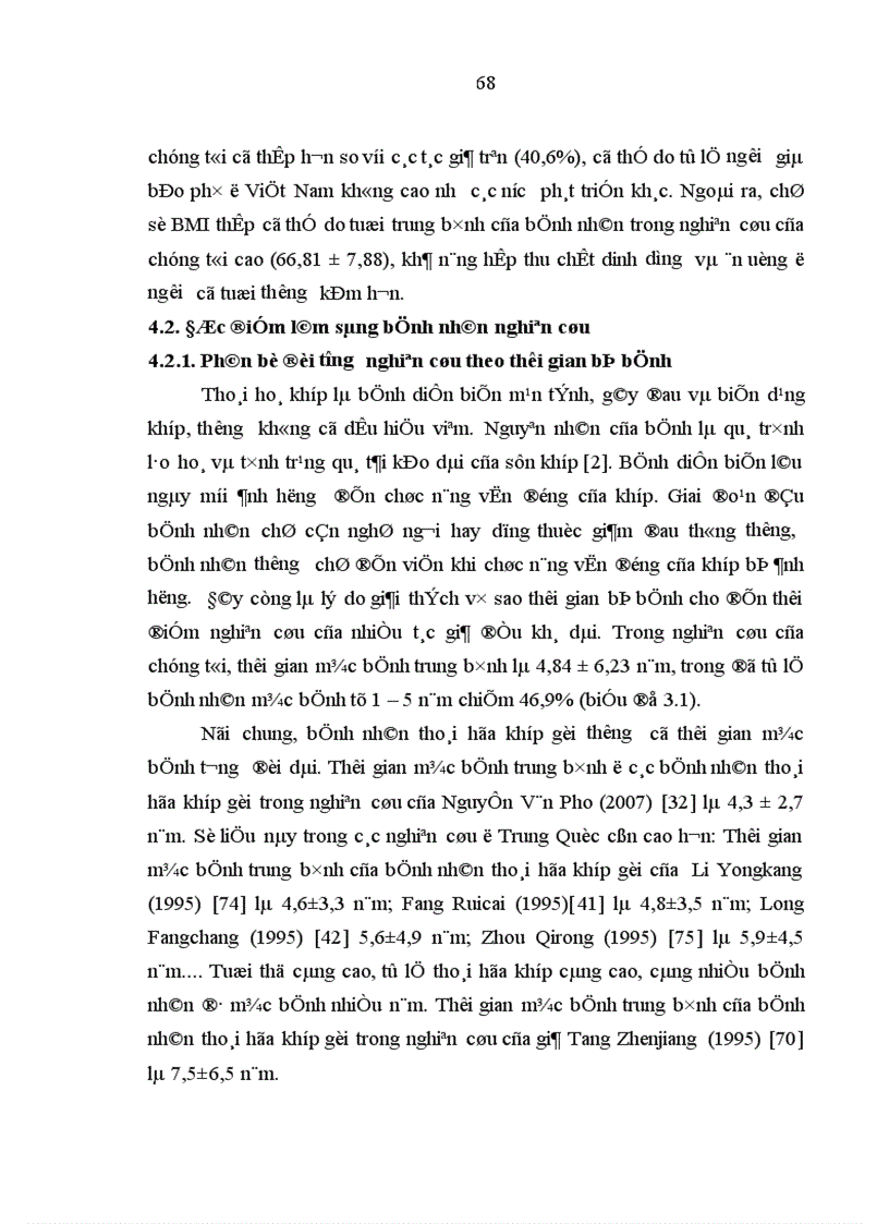 image for page Đánh giá tình hình bệnh khớp tại Khoa cơ xương khớp Bệnh viện Bạch Mai trong 10 năm 1991 2000