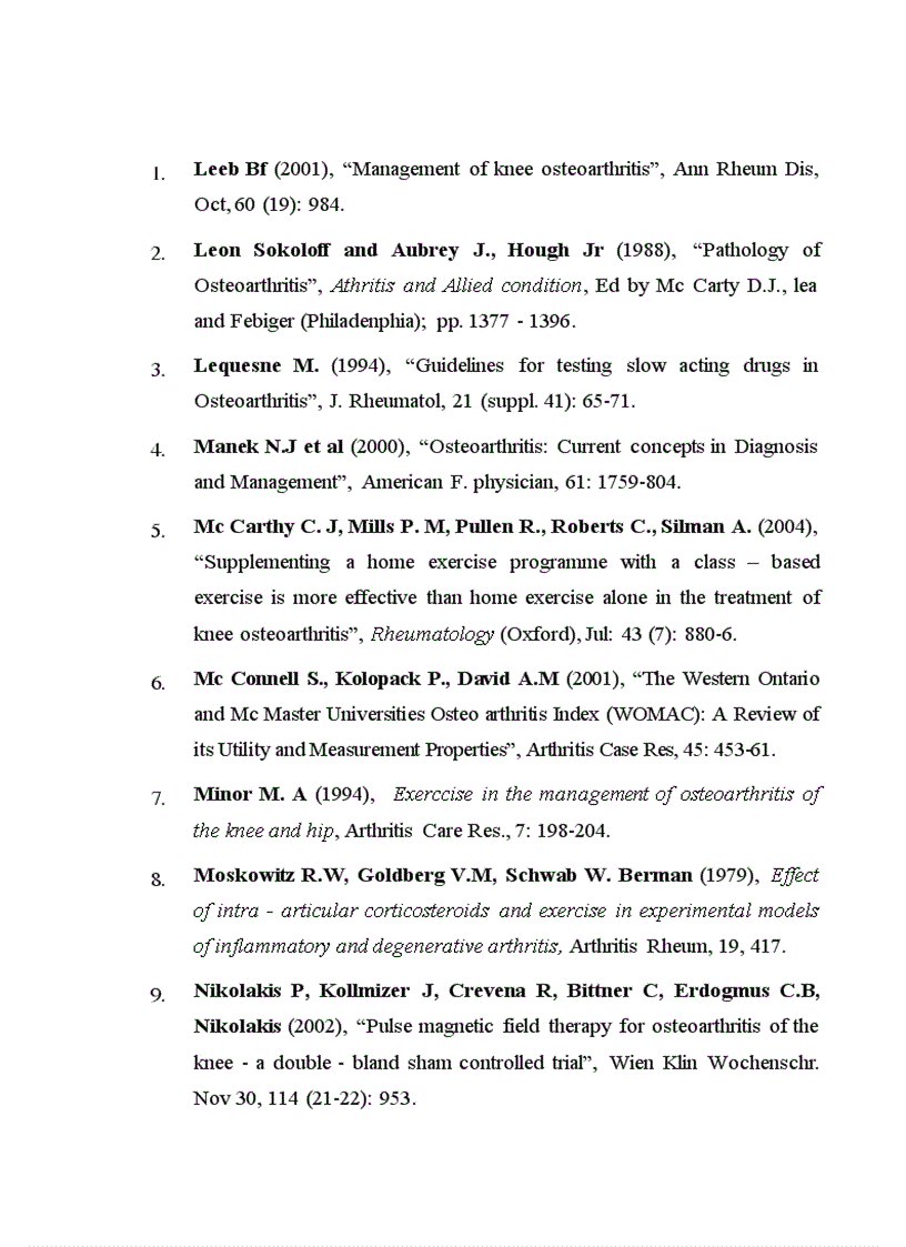 image for page Đánh giá tình hình bệnh khớp tại Khoa cơ xương khớp Bệnh viện Bạch Mai trong 10 năm 1991 2000