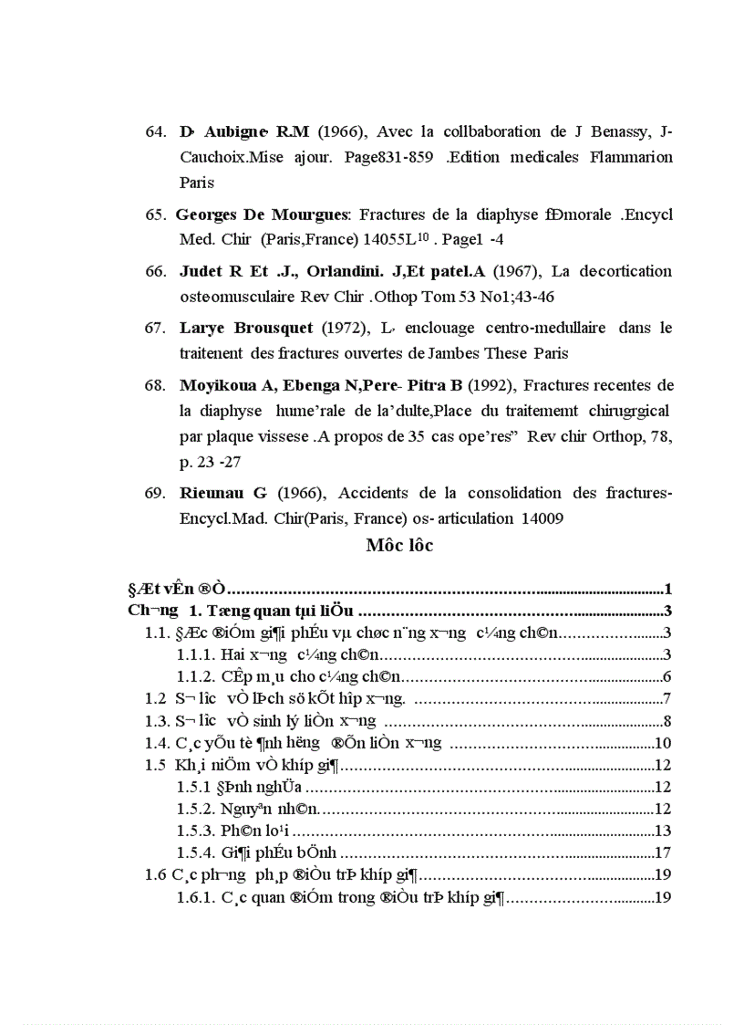 image for page Đánh giá kết quả điều trị gãy kín thân xương đùi người lớn bằng đinh SINGN có chốt tại bệnh viện Việt Đức từ 2004 2005
