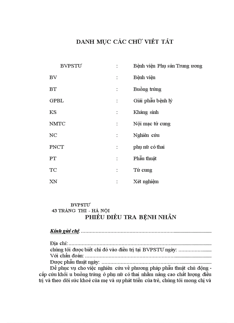 image for page So sánh một số đặc điểm biến chứng của phẫu thuật chủ động và cấp cứu khối u buồng trứng trong thai kỳ tại Bệnh viện Phụ sản Trung ương từ năm 2003 đến 2007 1