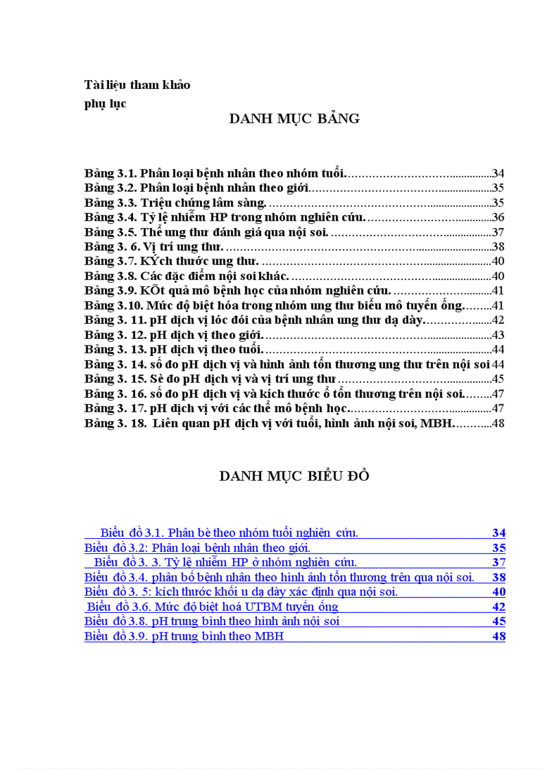 image for page Nghiên cứu đặc điểm lâm sàng hình ảnh nội soi mô bệnh học và pH dịch vị của bệnh nhân ung thư dạ dày tại Bệnh Viện Quân y 103