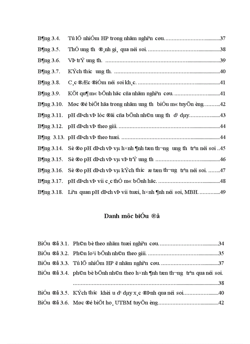 image for page Nghiên cứu đặc điểm lâm sàng hình ảnh nội soi mô bệnh học và pH dịch vị của bệnh nhân ung thư dạ dày tại Bệnh Viện Quân y 103