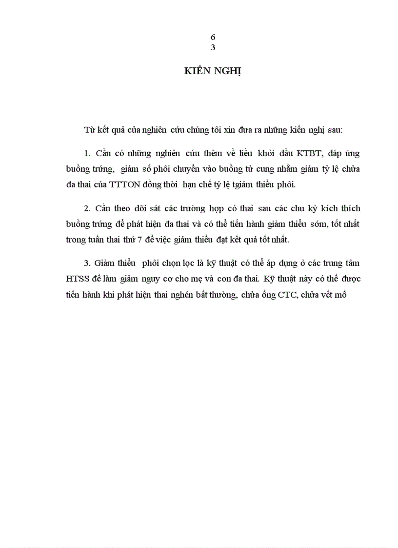 image for page Đánh giá kết quả giảm thiểu phôi chọn lọc tại Bệnh viện Phụ sản Trung ương từ 01 01 2004 đến 31 12 2008 1