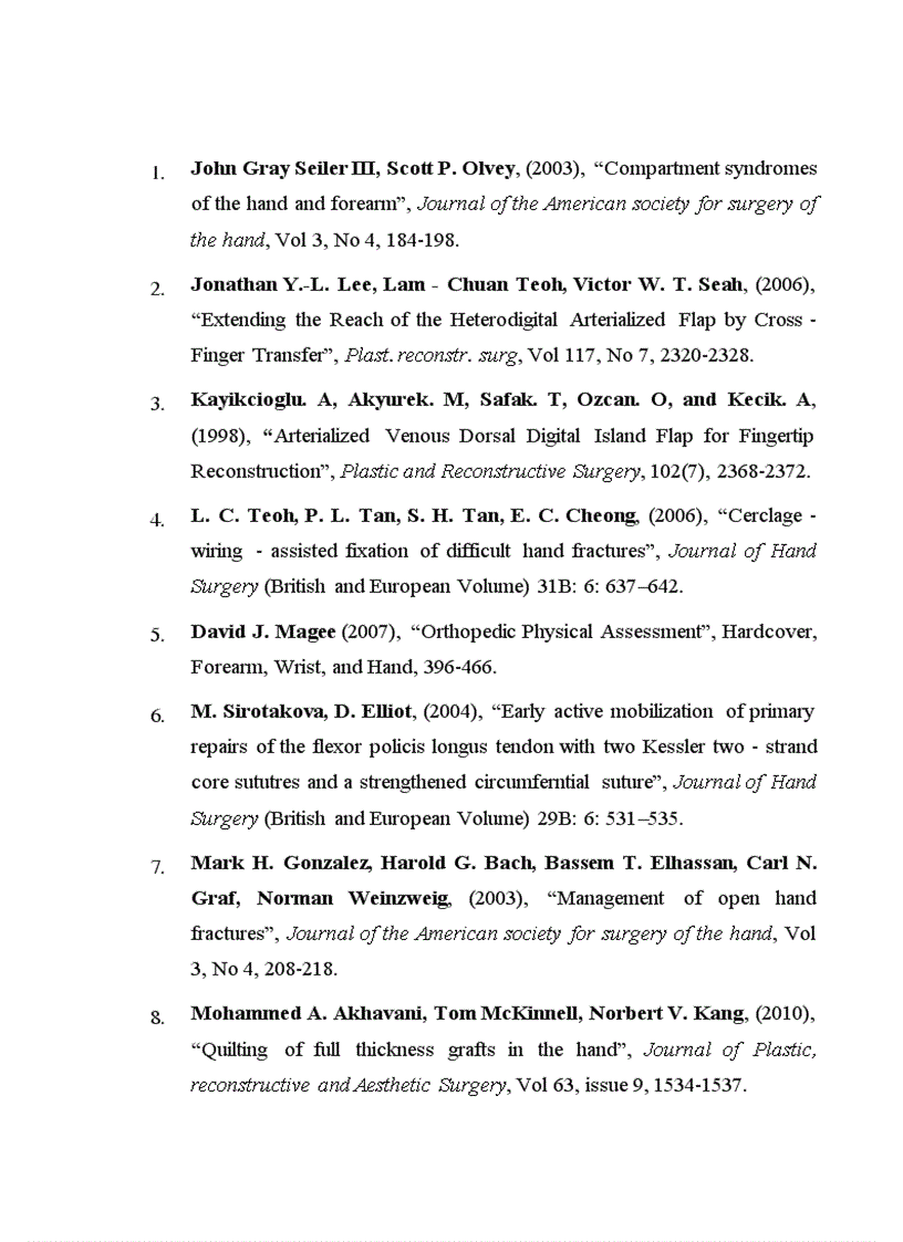 image for page Nghiên cứu đặc điểm tổn thương và đánh giá kết quả điều trị vết thương bàn tay tại Bệnh viện Xanh Pôn