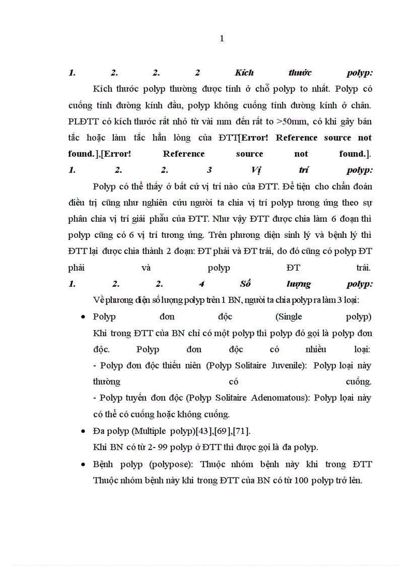 image for page Nhận xét hình ảnh nội soi mô bệnh học của polyp đại trực tràng và kết quả cắt polyp bằng nguồn cắt ENDOPLASMA