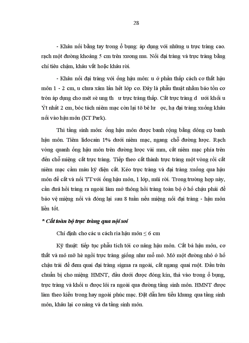 image for page Đánh giá kết quả của phẫu thuật nội soi trong điều trị ung thư trực tràng tại bệnh viện Việt Đức từ 2003 2008 1