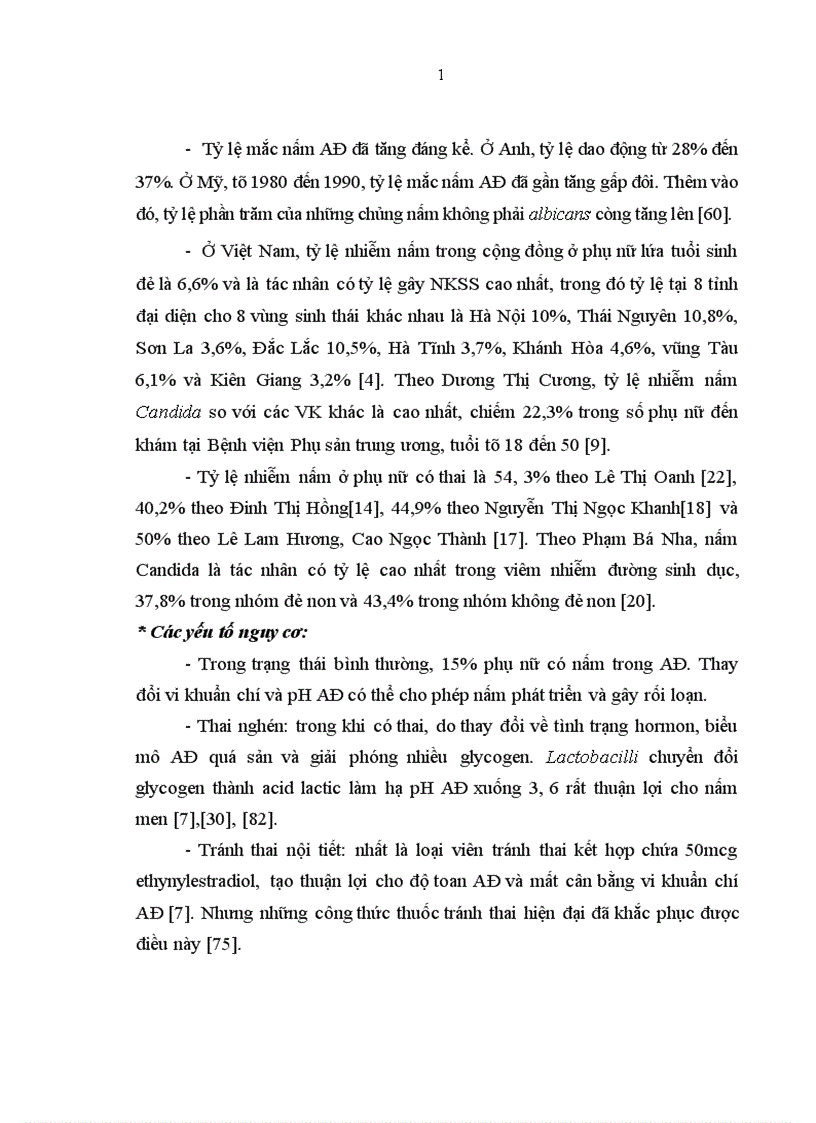 image for page Nghiên cứu đặc điểm lâm sàng cận lâm sàng của VAĐ và hiệu quả của Fluomizin trong điều trị tại Bệnh viện Phụ Sản Trung ương