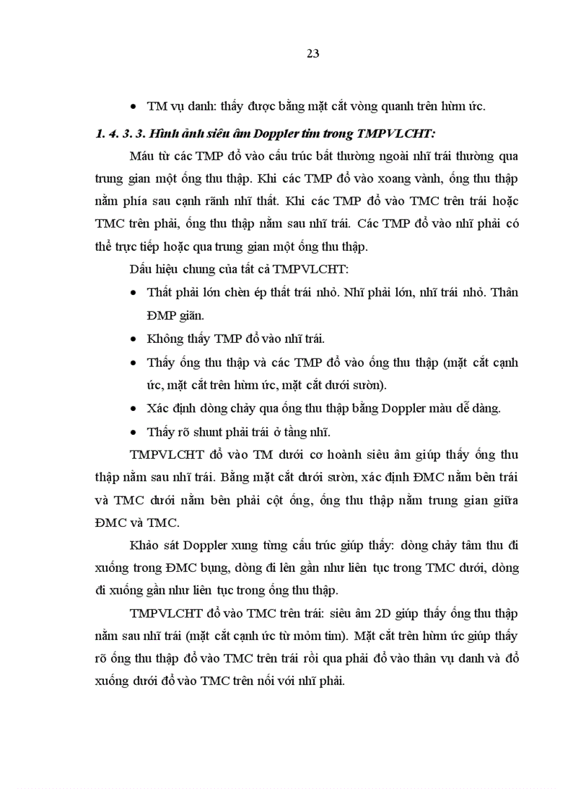 image for page Nghiên cứu đặc điểm lâm sàng cận lâm sàng bệnh tĩnh mạch phổi về lạc chỗ hoàn toàn ở trẻ em