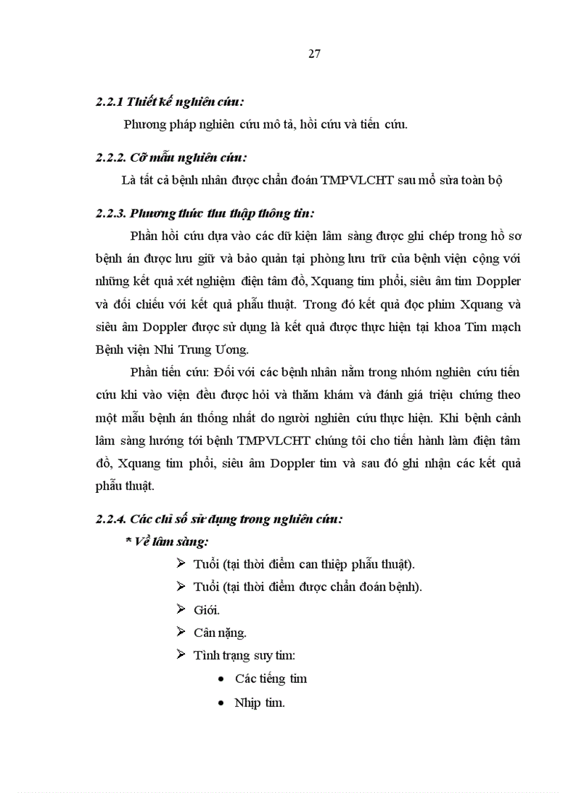 image for page Nghiên cứu đặc điểm lâm sàng cận lâm sàng bệnh tĩnh mạch phổi về lạc chỗ hoàn toàn ở trẻ em