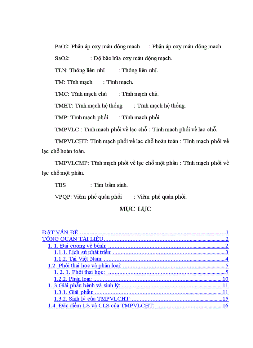 image for page Nghiên cứu đặc điểm lâm sàng cận lâm sàng bệnh tĩnh mạch phổi về lạc chỗ hoàn toàn ở trẻ em