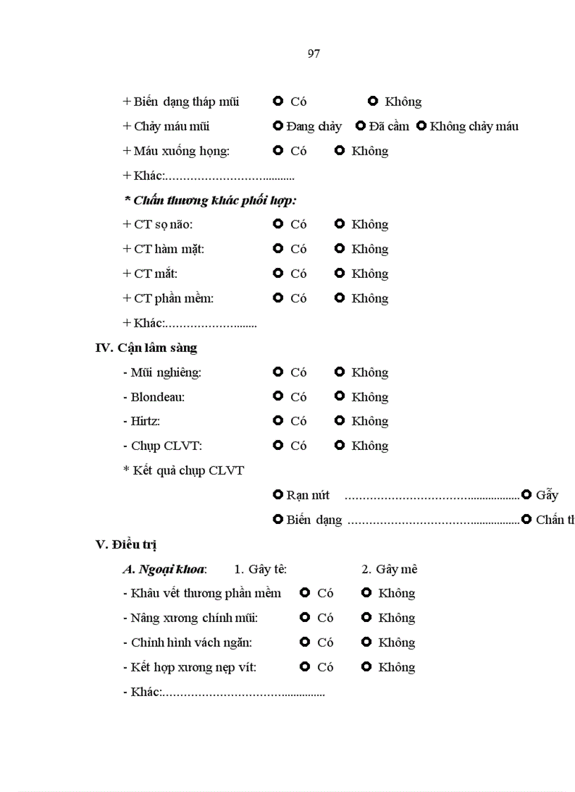 image for page Nghiên cứu đặc điểm lâm sàng và chụp cắt lớp vi của chấn thương tháp mũi