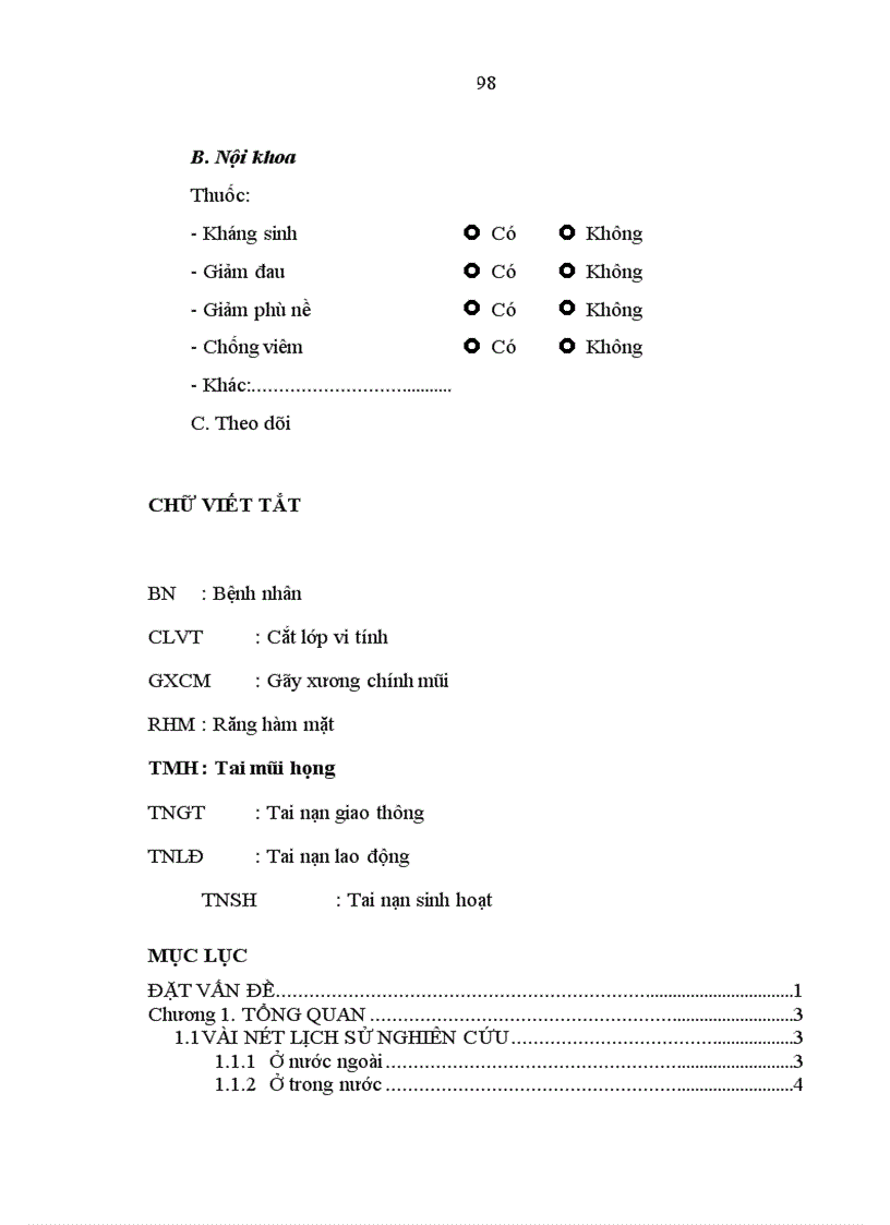 image for page Nghiên cứu đặc điểm lâm sàng và chụp cắt lớp vi của chấn thương tháp mũi