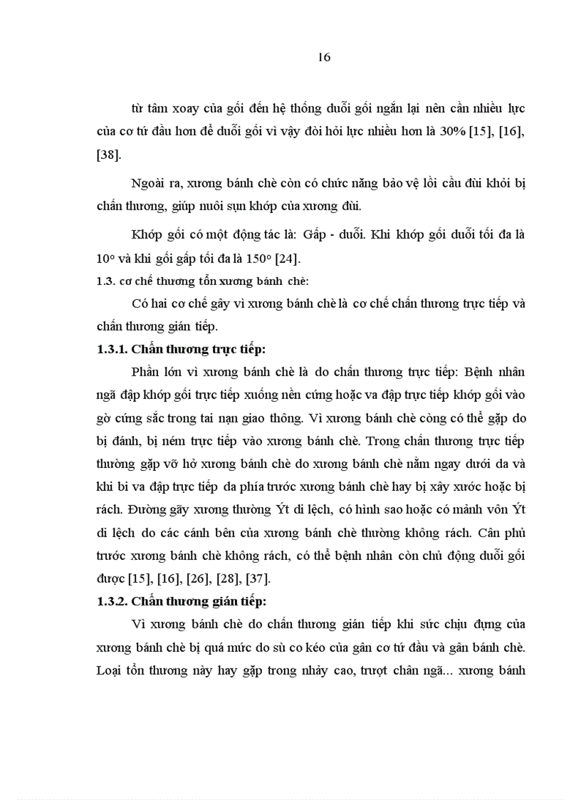 image for page Đánh giá kết quả phẫu thuật vỡ xương bánh chè tại Bệnh viện Việt Đức từ tháng 1 2006 đến 12 2007