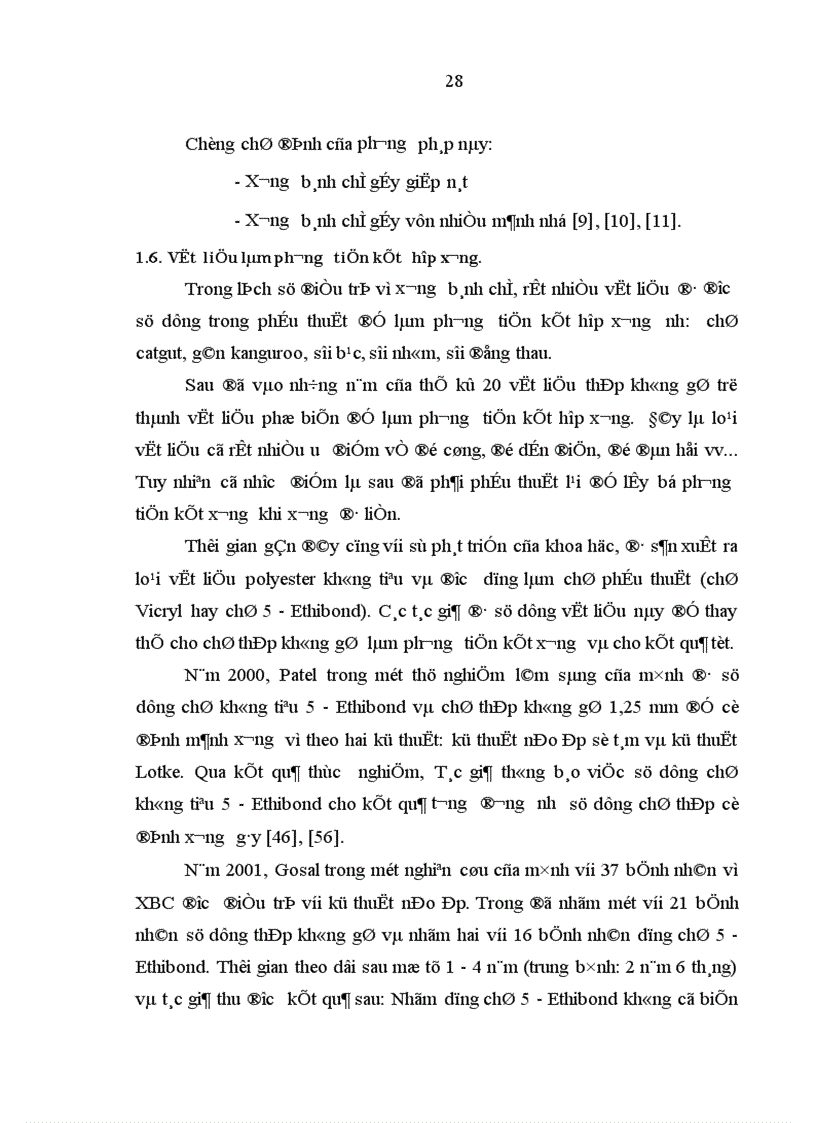 image for page Đánh giá kết quả phẫu thuật vỡ xương bánh chè tại Bệnh viện Việt Đức từ tháng 1 2006 đến 12 2007