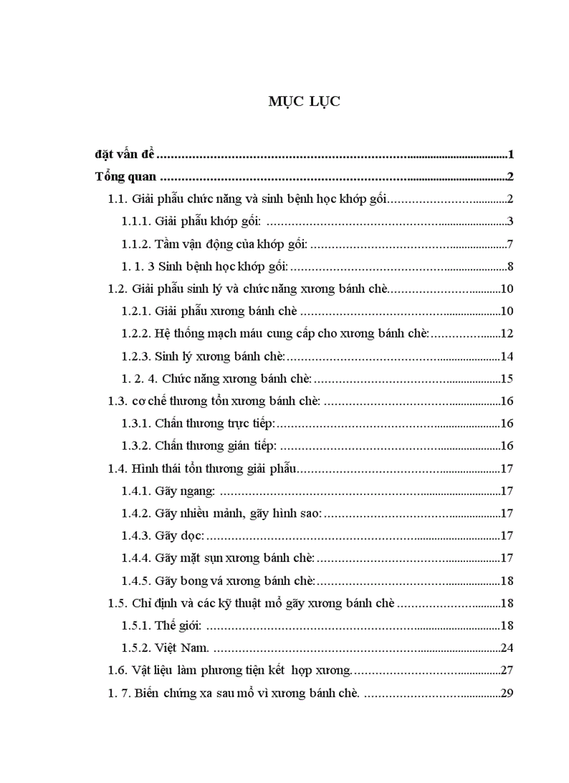image for page Đánh giá kết quả phẫu thuật vỡ xương bánh chè tại Bệnh viện Việt Đức từ tháng 1 2006 đến 12 2007