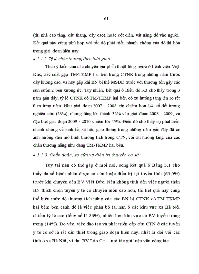 image for page Nghiên cứu đặc điểm lâm sàng cận lâm sàng và kết quả điều trị tràn máu tràn khí màng phổi hai bên trong chấn thương ngực kín