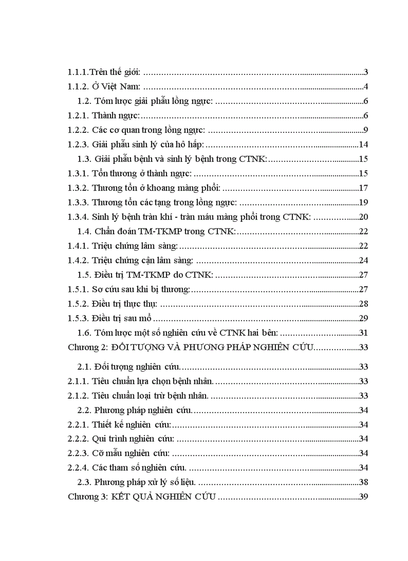 image for page Nghiên cứu đặc điểm lâm sàng cận lâm sàng và kết quả điều trị tràn máu tràn khí màng phổi hai bên trong chấn thương ngực kín