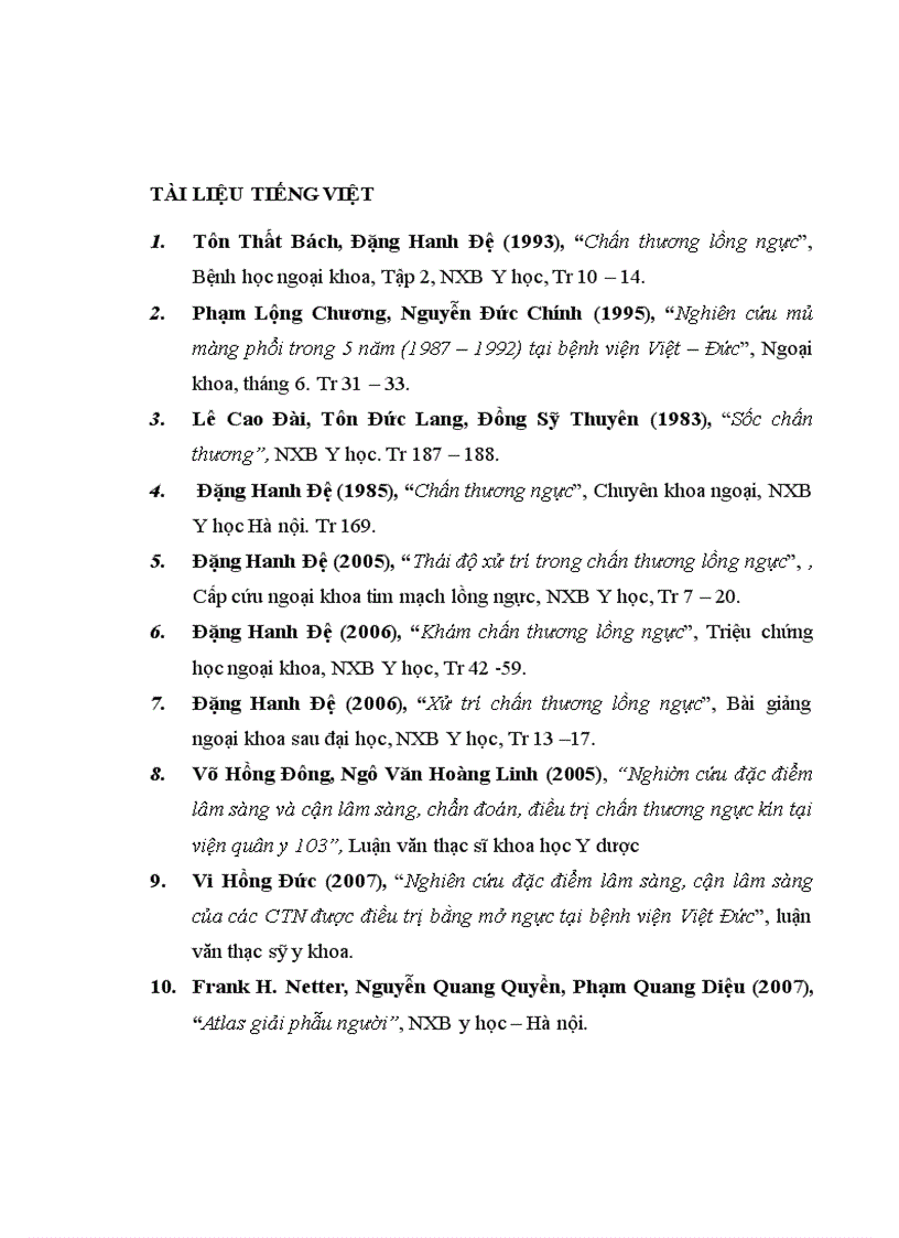 image for page Nghiên cứu đặc điểm lâm sàng cận lâm sàng và kết quả điều trị tràn máu tràn khí màng phổi hai bên trong chấn thương ngực kín