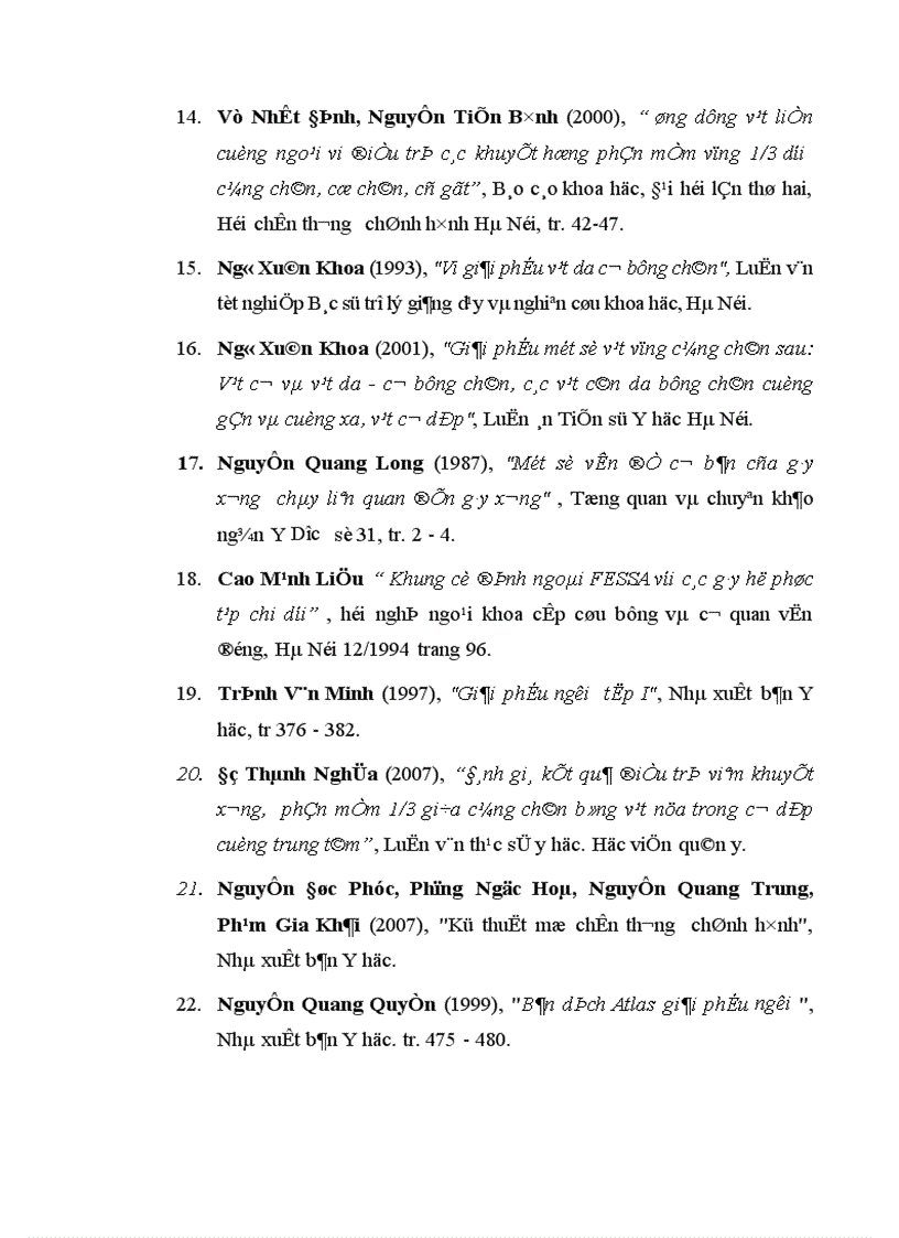 image for page Đánh giá kết quả sử dụng vạt cơ sinh đôi cuống mạch liền trong điều trị khuyết hổng xương phần mềm vùng quanh gối