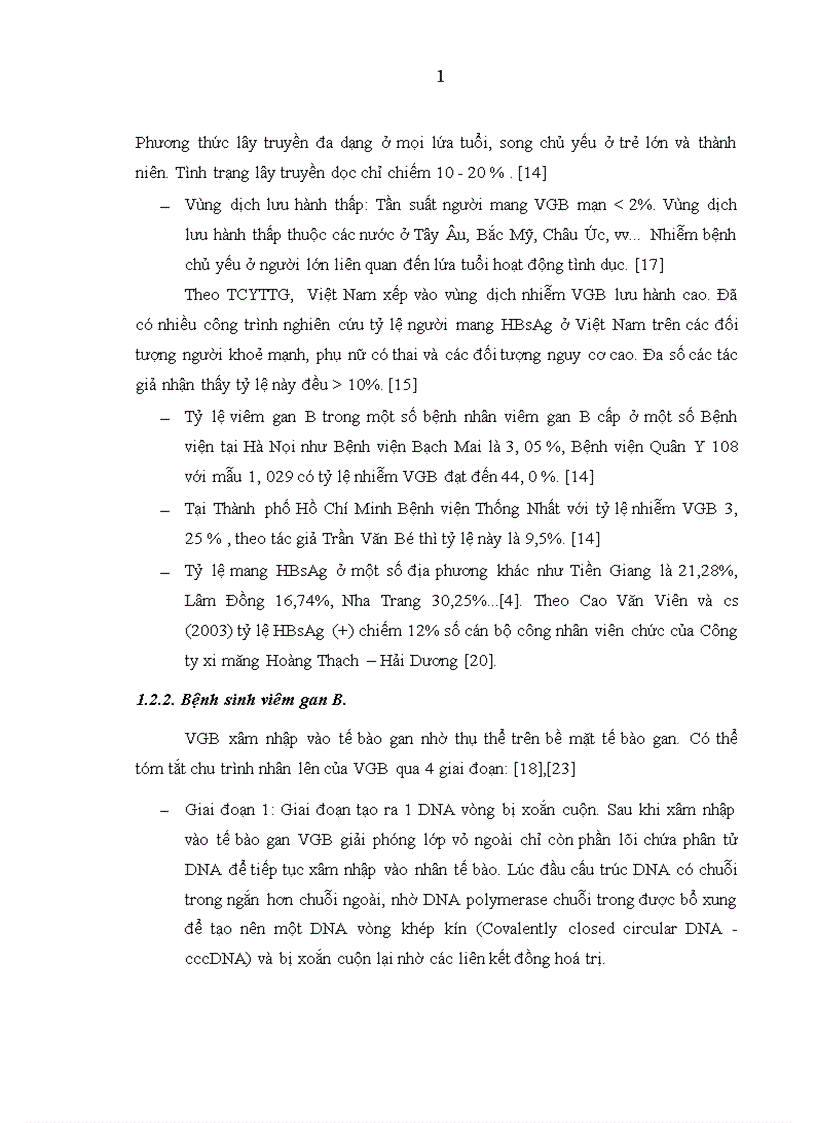 image for page Tình trạng đồng nhiễm viêm gan B và viêm gan C ở người nhiễm HIV AIDS tại Bệnh viện Bệnh nhiệt đới Trung ương