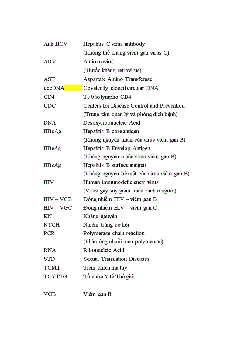 image for page Tình trạng đồng nhiễm viêm gan B và viêm gan C ở người nhiễm HIV AIDS tại Bệnh viện Bệnh nhiệt đới Trung ương