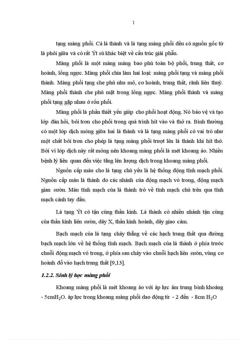 image for page Đặc điểm lâm sàng đáp ứng miễn dịch ở bệnh nhân tràn dịch màng phổi do lao