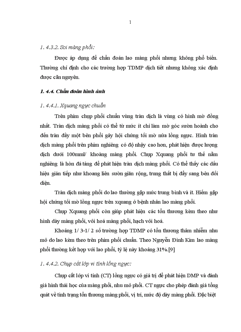 image for page Đặc điểm lâm sàng đáp ứng miễn dịch ở bệnh nhân tràn dịch màng phổi do lao