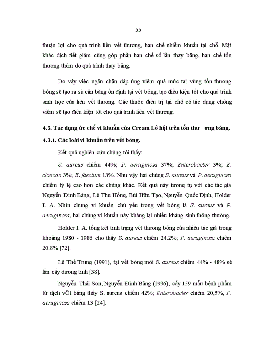 image for page Nghiên cứu hiệu quả kháng Pseudomonas aeruginosa và Staphylocous aureus của cao Lô hội trên thực nghiệm