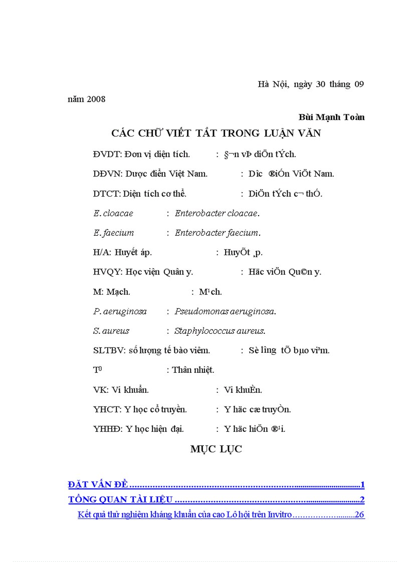 image for page Nghiên cứu hiệu quả kháng Pseudomonas aeruginosa và Staphylocous aureus của cao Lô hội trên thực nghiệm