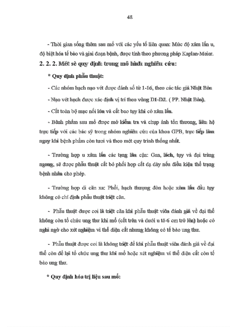image for page Đánh giá kết quả điều trị bệnh UTDD bằng phẫu thuật triệt căn và hoá trị bổ trợ tại khoa ngoại bệnh viện Việt Tiệp Hải Phòng từ 2001 đến 2007