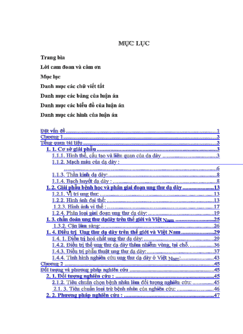 image for page Đánh giá kết quả điều trị bệnh UTDD bằng phẫu thuật triệt căn và hoá trị bổ trợ tại khoa ngoại bệnh viện Việt Tiệp Hải Phòng từ 2001 đến 2007