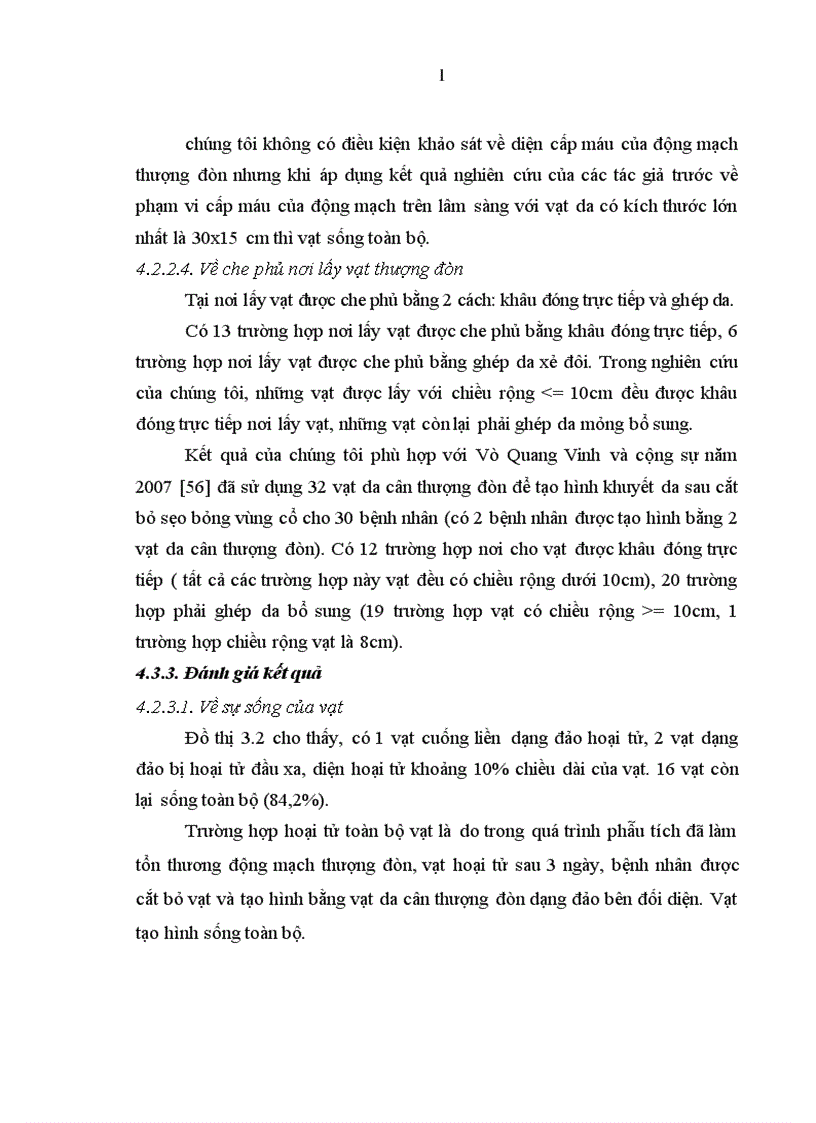 image for page Nghiên cứu đặc điểm giải phẫu và ứng dụng vạt da cân thượng đòn trong phẫu thuật tạo hình 1