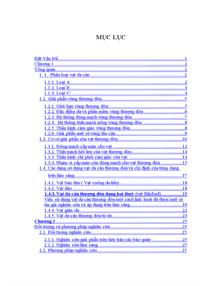 image for page Nghiên cứu đặc điểm giải phẫu và ứng dụng vạt da cân thượng đòn trong phẫu thuật tạo hình 1