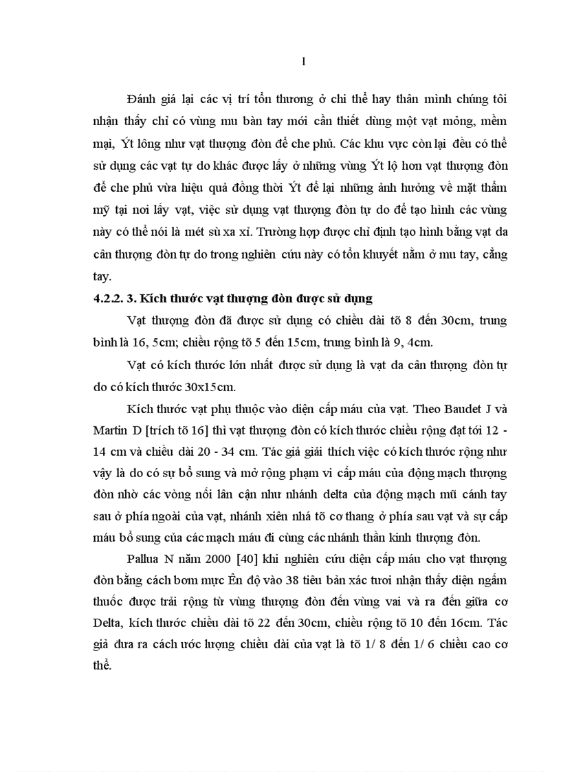 image for page Nghiên cứu đặc điểm giải phẫu và ứng dụng vạt da cân thượng đòn trong phẫu thuật tạo hình 1