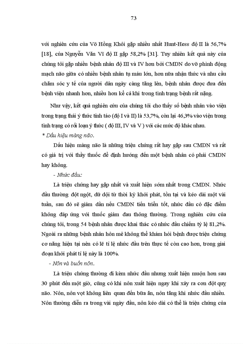 image for page Nghiên cứu đặc điểm lâm sàng hình ảnh học và kết quả điều trị của bệnh nhân chảy máu dưới nhện do vỡ phình động mạch não giữa tại bệnh viện Bạch Mai