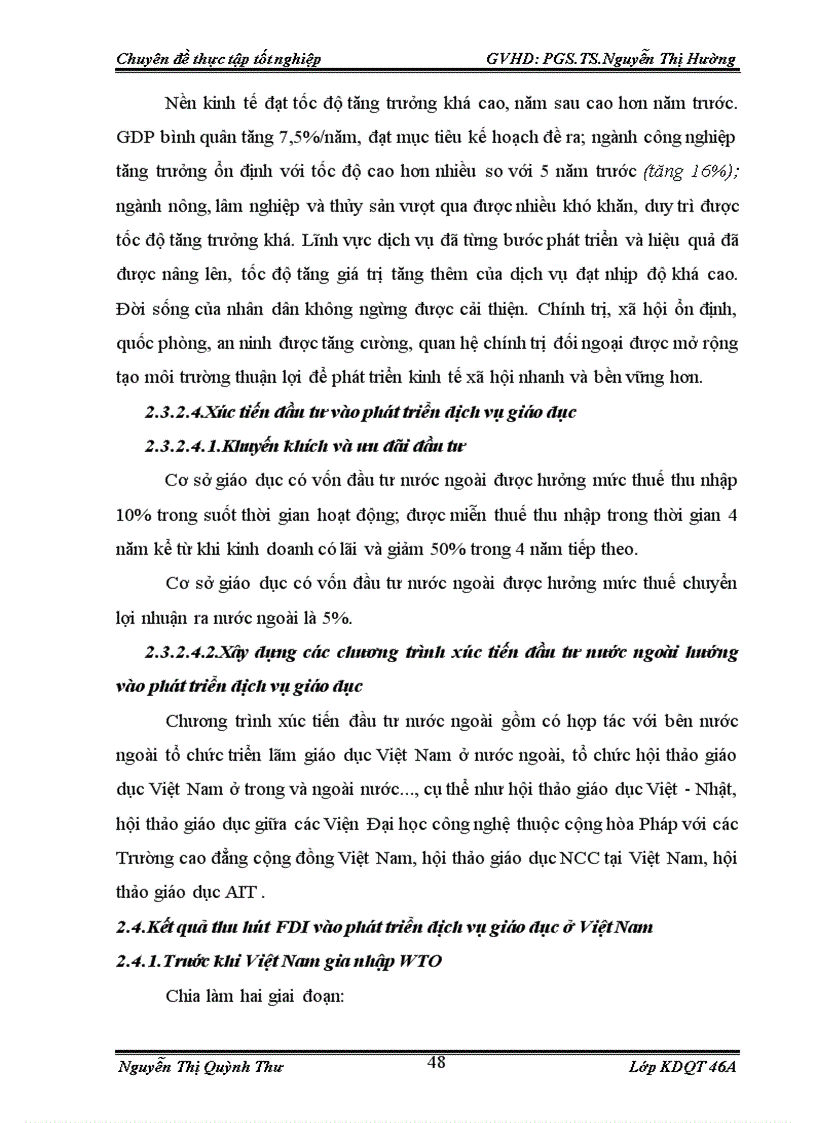 image for page Thu hút đầu tư trực tiếp nước ngoài vào phát triển lĩnh vực dịch vụ trong bối cảnh Việt Nam là thành viên chính thức của WTO