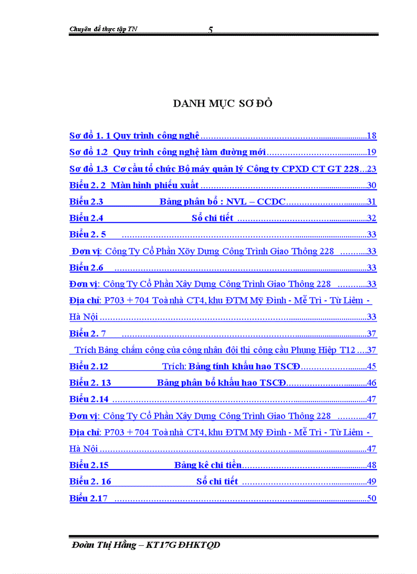 image for page Hoàn thiện kế toán chi phí sản xuất và tính giá thành sản phẩm tại Công Ty Cổ Phần Xây Dựng Công Trình Giao Thông 228