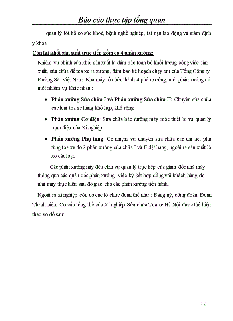 image for page Báo cáo thực tập tại xí nghiệp Sửa chữa Toa xe Hà Nội