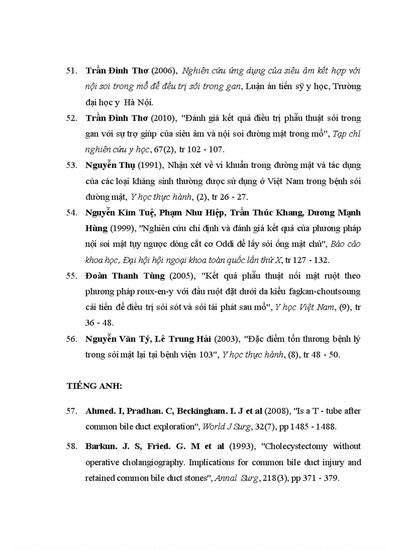 image for page Đánh giá kết quả của phương pháp phẫu thuật khâu kín ống mật chủ sau khi lấy sỏi để điều trị sỏi đường mật chính ngoài gan 1