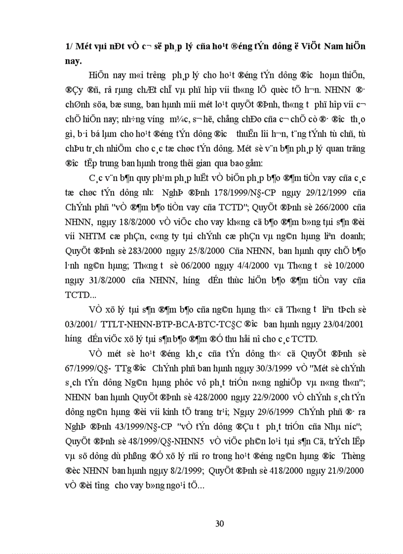 image for page Hoạt động tín dụng của hệ thống NHTM Việt Nam trong giai đoạn hiện nay 1