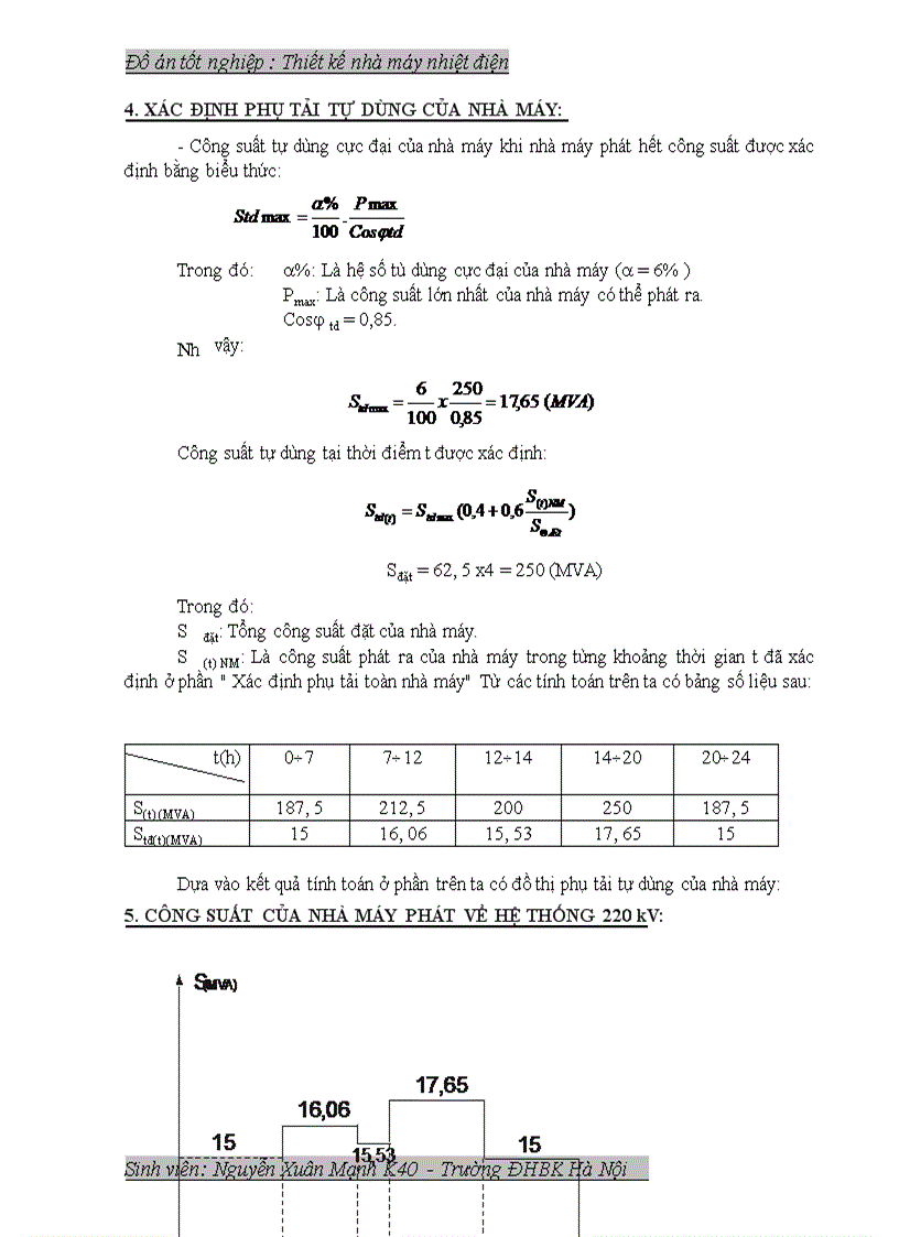 image for page Thiết kế phần điện cho một nhà máy nhiệt điện công suất 200MW