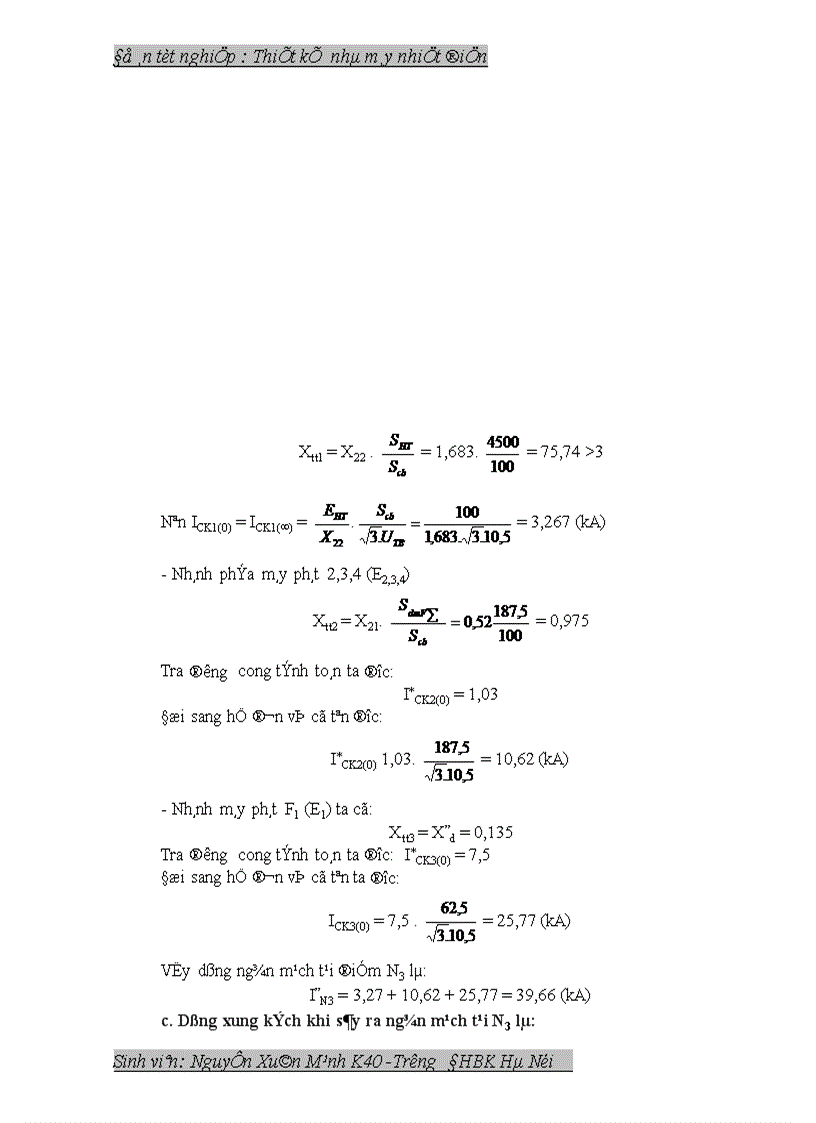 image for page Thiết kế phần điện cho một nhà máy nhiệt điện công suất 200MW