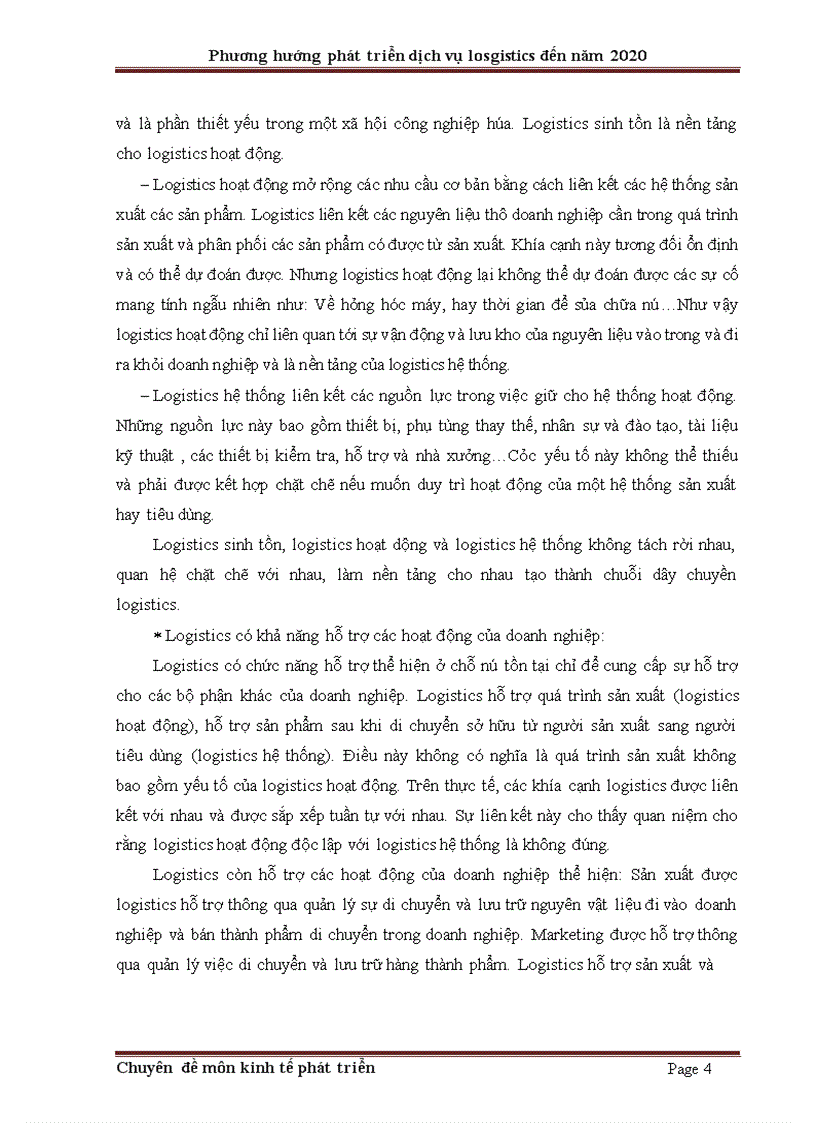 image for page Phương hướng và giải pháp phát triển dịch vụ logistics đến năm 2020