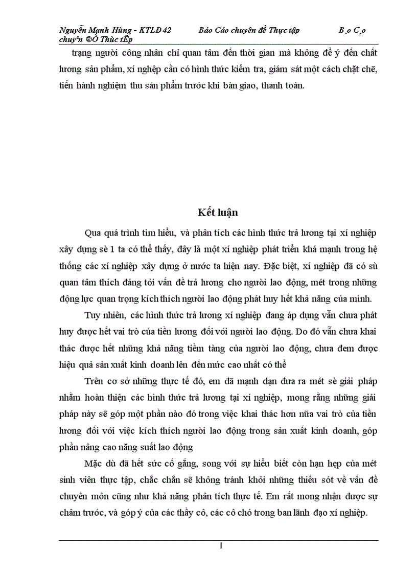 image for page Một số giải pháp nhằm hoàn thiện các hình thức trả lương tại xí nghiệp xây dựng số 1 Công Ty xây dựng số 4