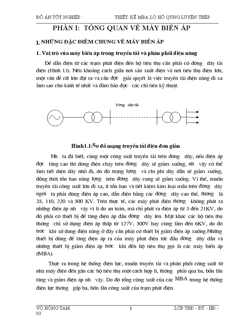 image for page Thiết kế máy biến áp lò hồ quang luyện thép 10500KVA