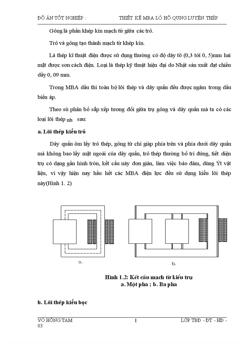image for page Thiết kế máy biến áp lò hồ quang luyện thép 10500KVA