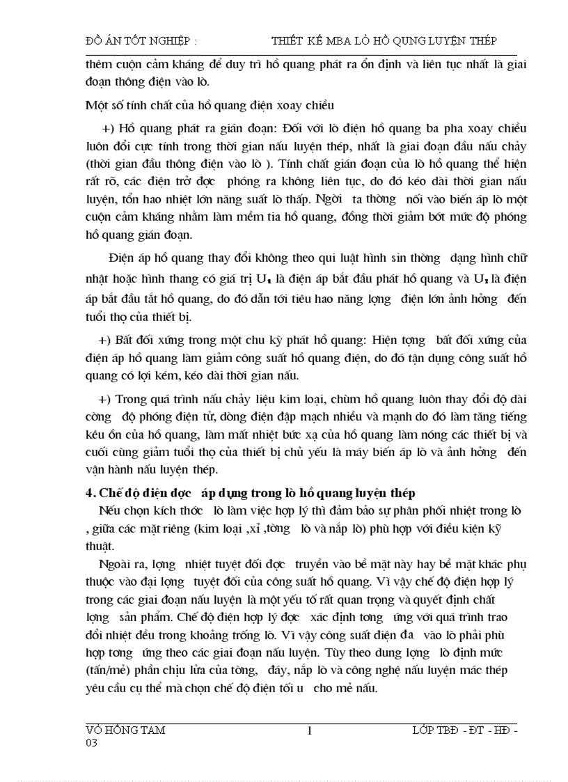 image for page Thiết kế máy biến áp lò hồ quang luyện thép 10500KVA