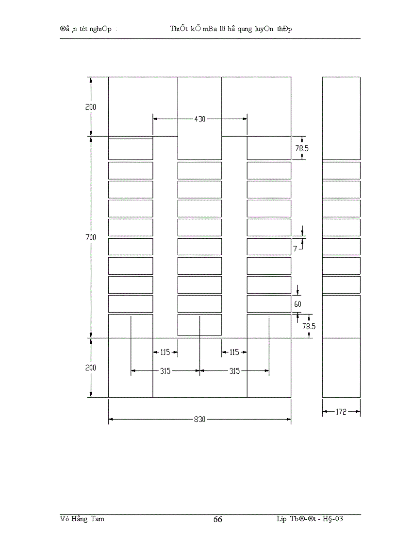 image for page Thiết kế máy biến áp lò hồ quang luyện thép 10500KVA
