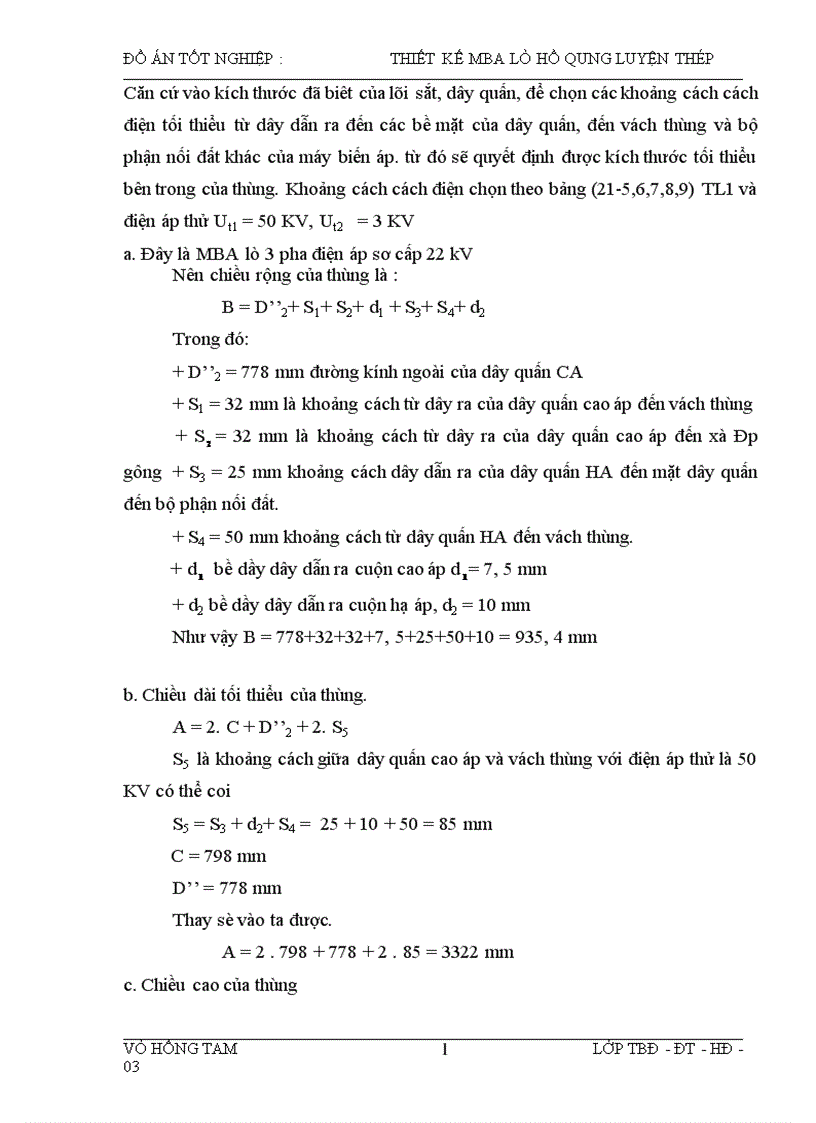 image for page Thiết kế máy biến áp lò hồ quang luyện thép 10500KVA